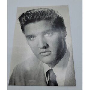 ELVIS Presley POST CARD B&W Love Me Tender Movie 20th Century Fox 4" x 6"